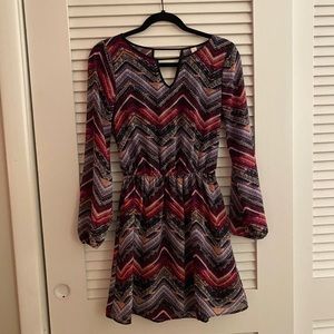 Flowy Long Sleeve Dress